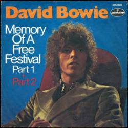 David Bowie : Memory of a Free Festival